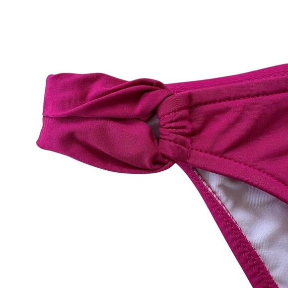 NEW Jets by Jessika Allen Bikini Set Magenta Pink Size 4 - Picture 3 of 12